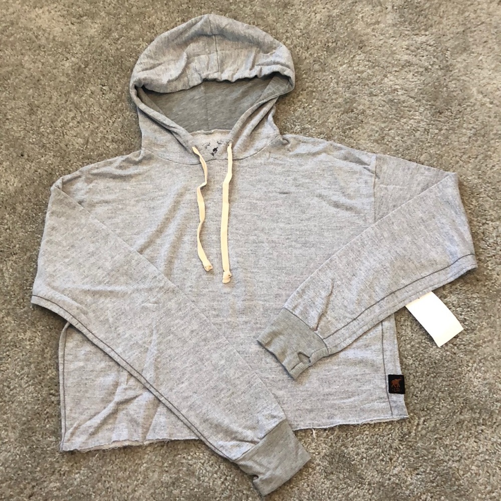 TRUNK LTD L/S CROP HOODIE